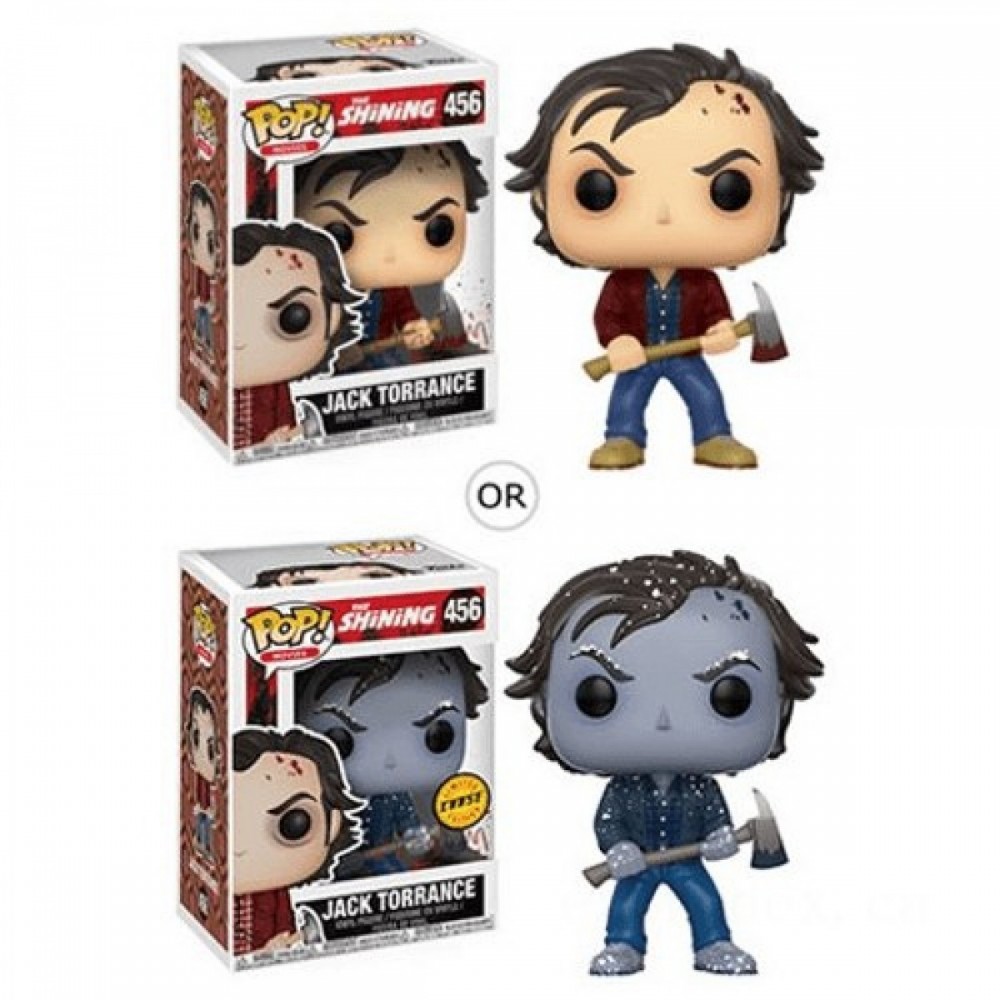 The Sparkling Jack Torrance Funko Stand Out! Vinyl fabric