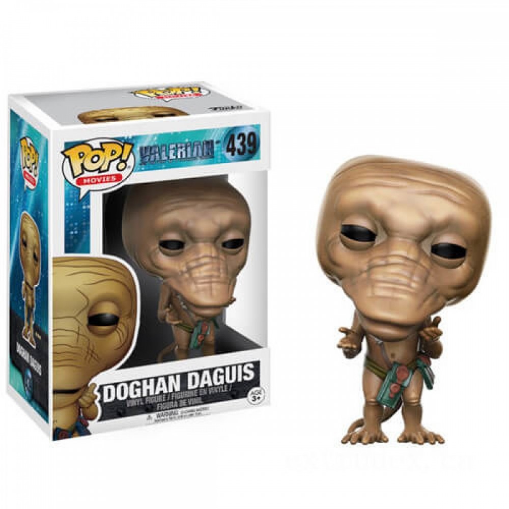 Unbeatable - Valerian Doghan Daguis Funko Stand Out! Vinyl fabric - Click and Collect Cash Cow:£6