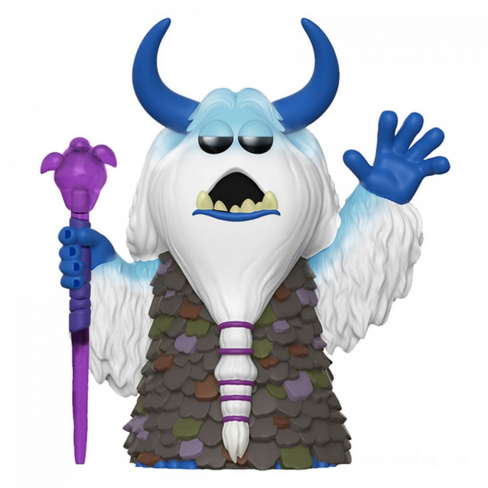 Smallfoot Stonekeeper Funko Stand Out! Vinyl fabric