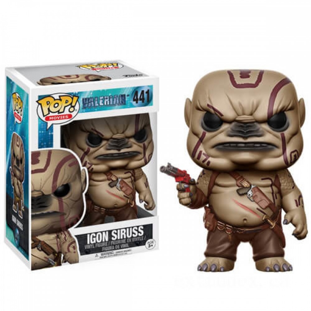 Limited Time Offer - Valerian Igon Siruss Funko Stand Out! Vinyl - Value-Packed Variety Show:£8[nec11095ca]