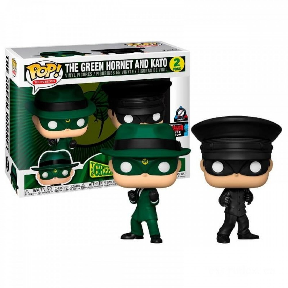 Green Hornet and also Kato 2-Pack NYCC 2019 EXC Funko Pop! Vinyl