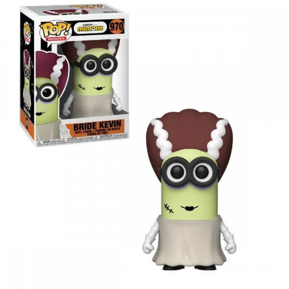 Minions New Bride Kevin Funko Stand Out! Plastic