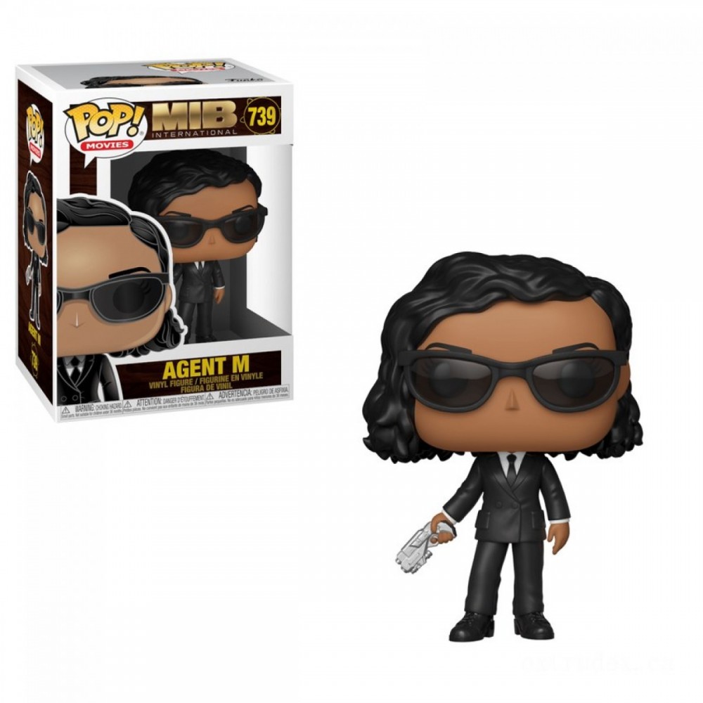 Guy In Afro-american International Agent M Funko Stand Out! Vinyl fabric