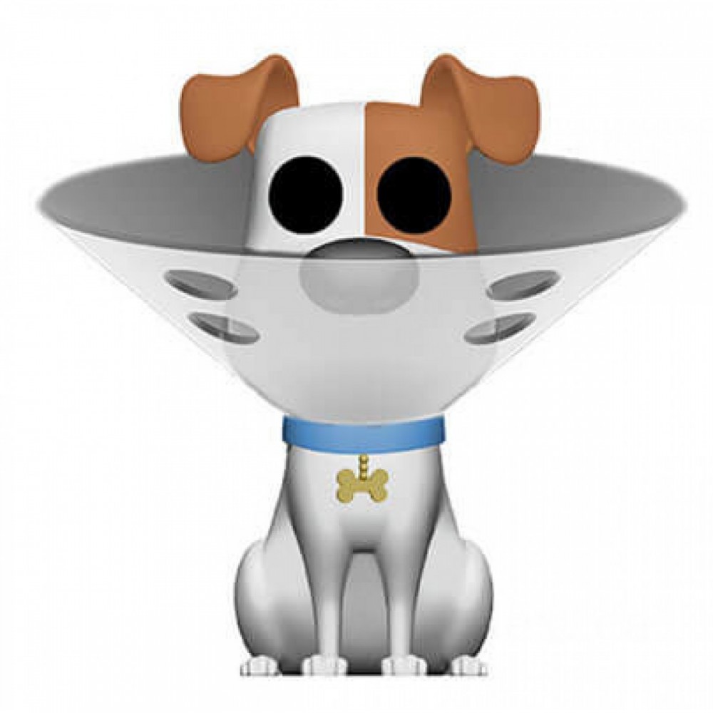 Secret Lifestyle of Pet Dogs 2 Maximum in Cone Movies Funko Pop! Plastic