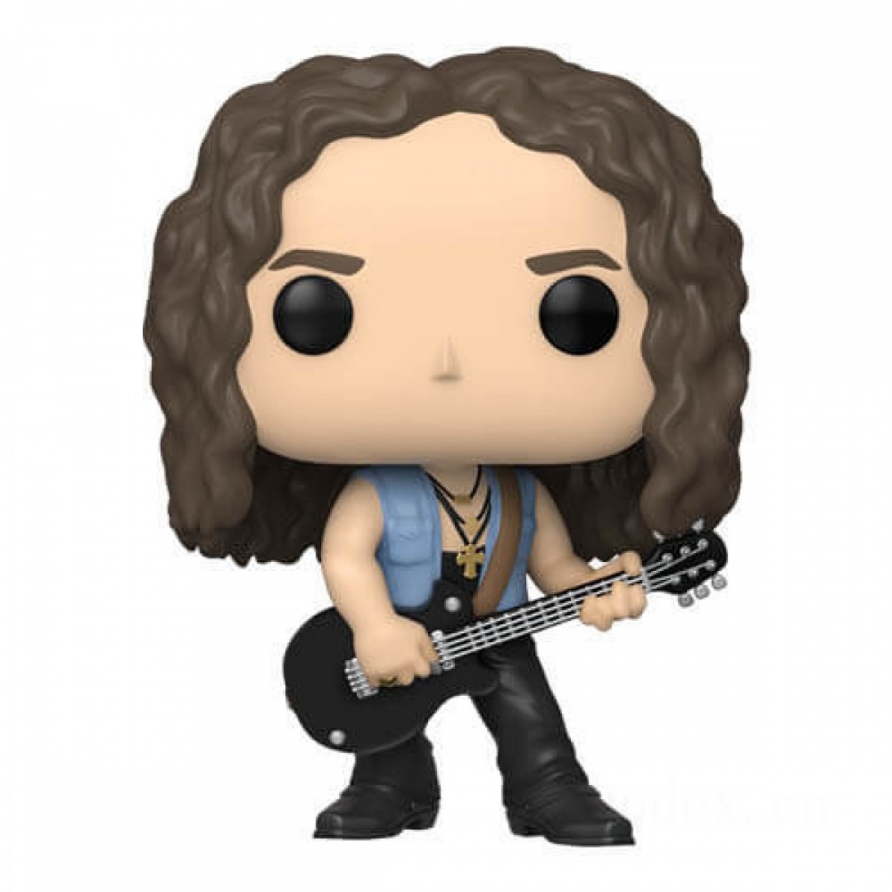 Pop! Stones Def Leppard Vivian Campbell Funko Stand Out! Vinyl fabric