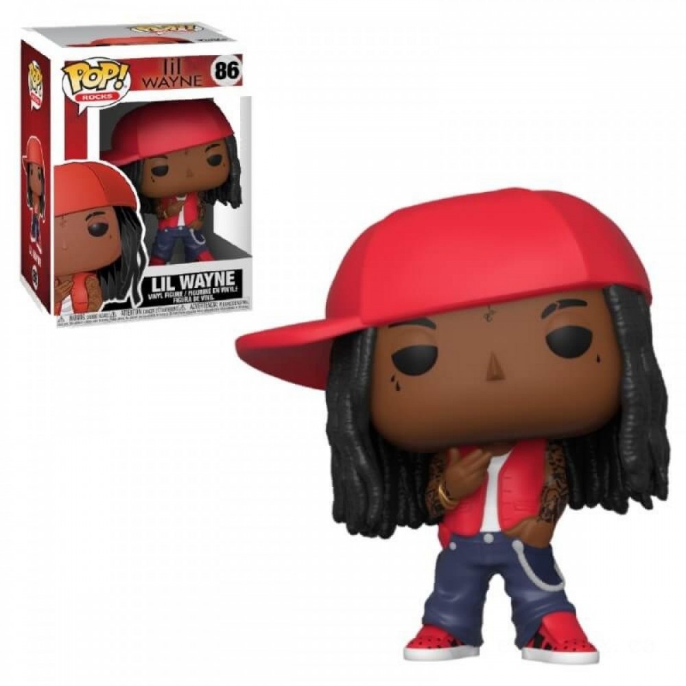 Stand out! Stones Lil Wayne Funko Pop! Plastic
