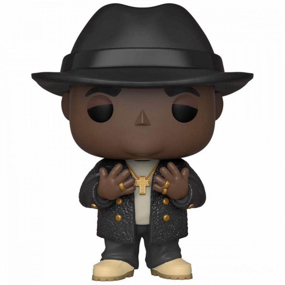 Pop! Rocks Well Known B.I.G. Funko Stand Out! Plastic
