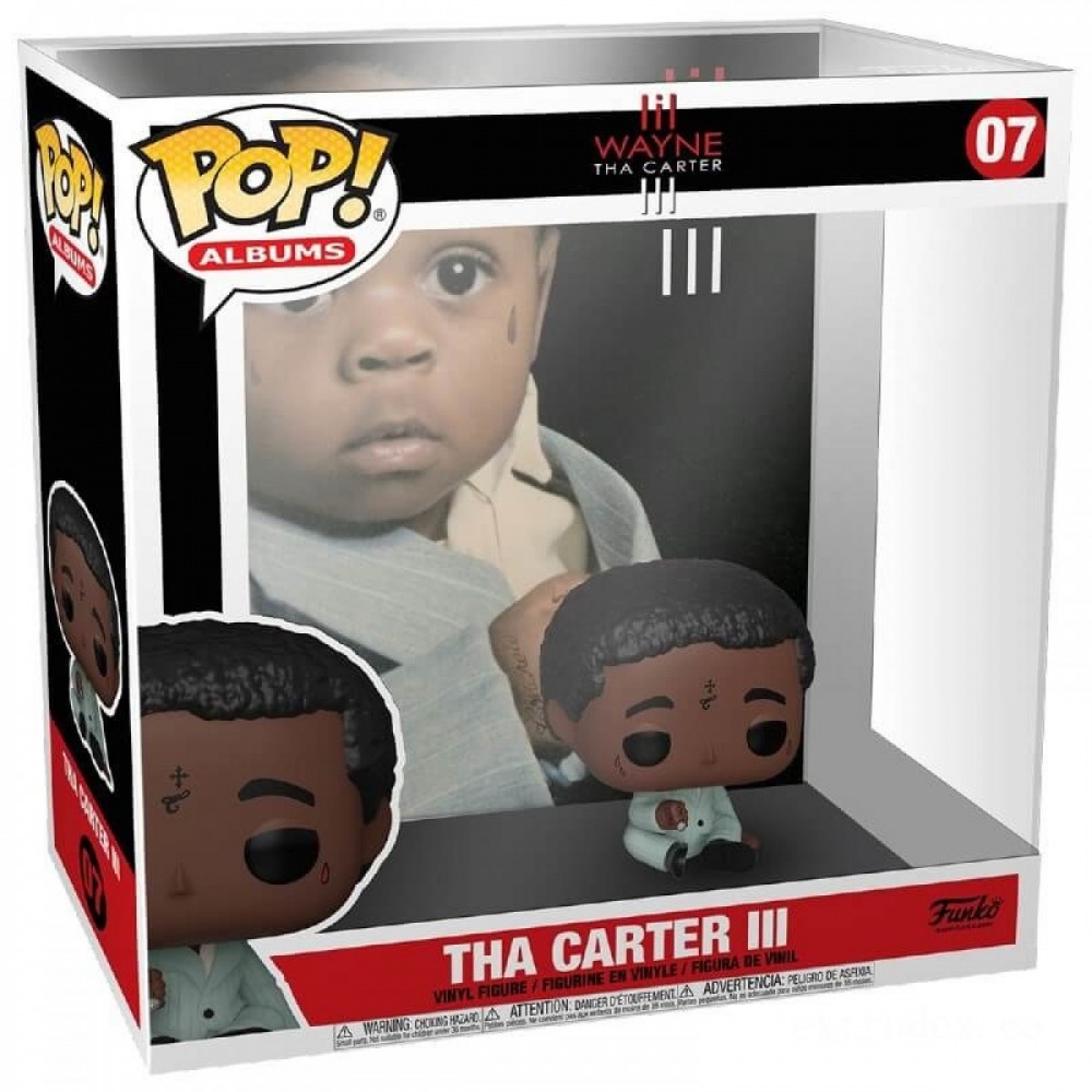 Lil Wayne Tha Carter III Funko Pop! Vinyl fabric Album