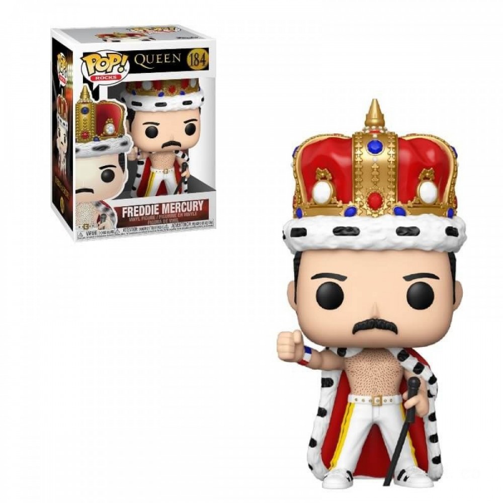 Queen Freddie Mercury Master Funko Stand Out! Plastic