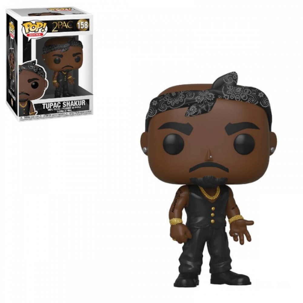 Stand out! Rocks Tupac Funko Pop! Vinyl fabric