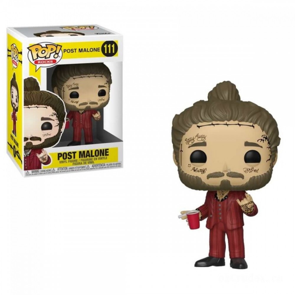Pop! Rocks Post Malone Funko Stand Out! Vinyl