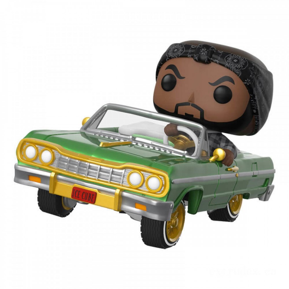 Pop! Rocks Ice Cube in Impala Funko Pop! Ride