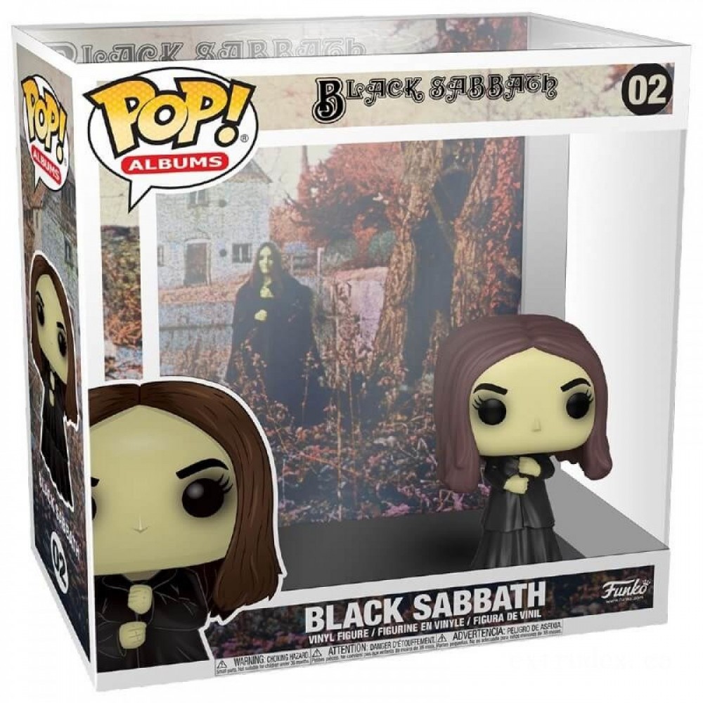 Stand out! Rocks Black Sabbath along with Case Funko Stand Out! Amount