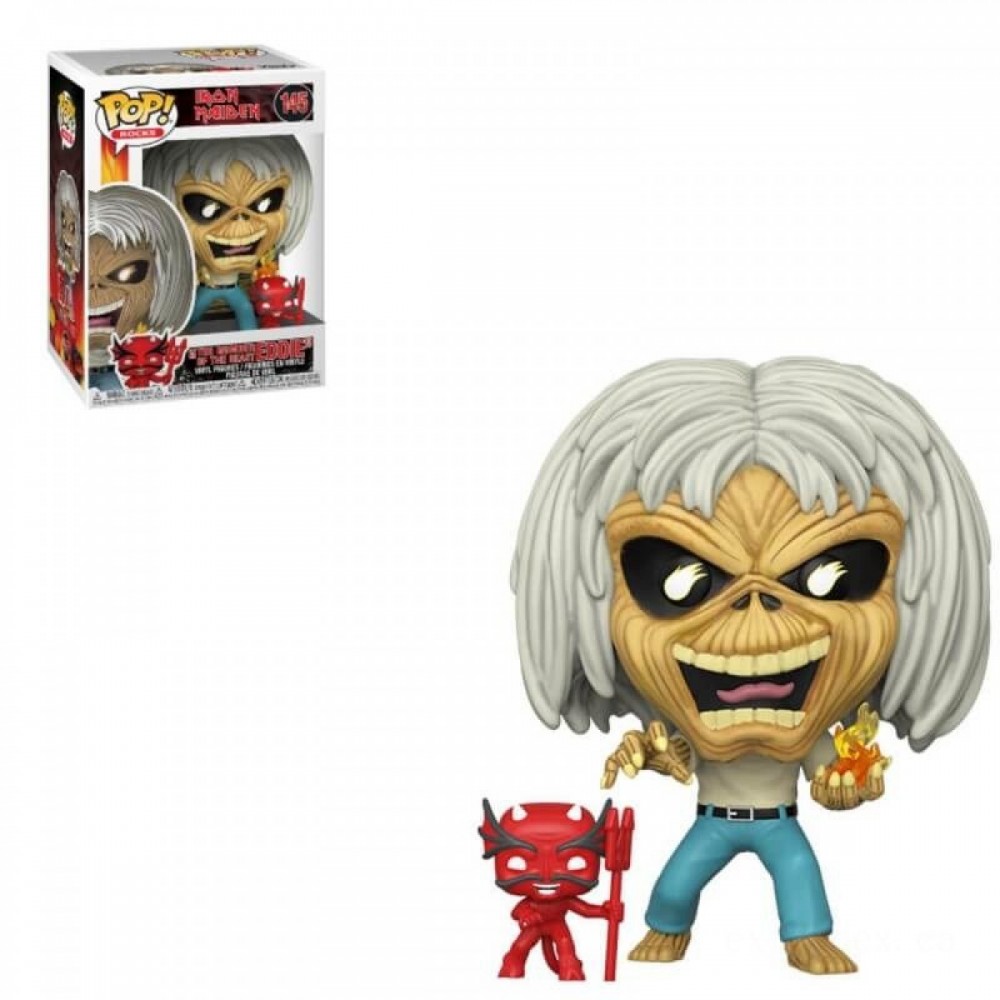 Stand out! Rocks Iron Maiden Eddie Variety Of the Beast Variation Funko Stand Out! Vinyl fabric