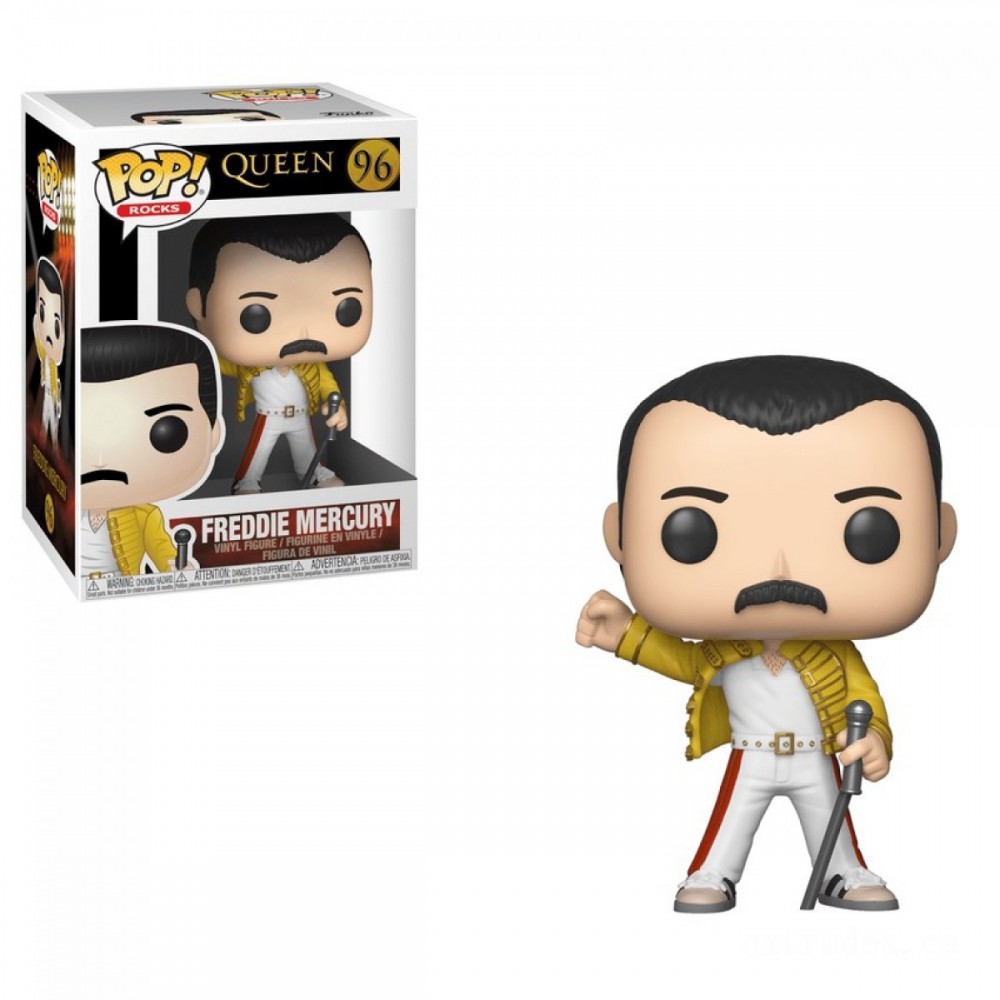 Stand out! Stones Queen Freddie Mercury Wembley 1985 Funko Stand Out! Vinyl