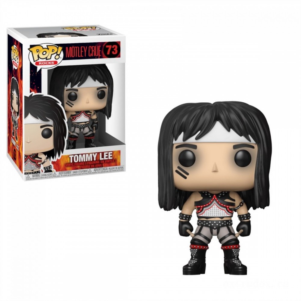 Pop! Stones Motley Crue- Tommy Lee Funko Stand Out! Vinyl
