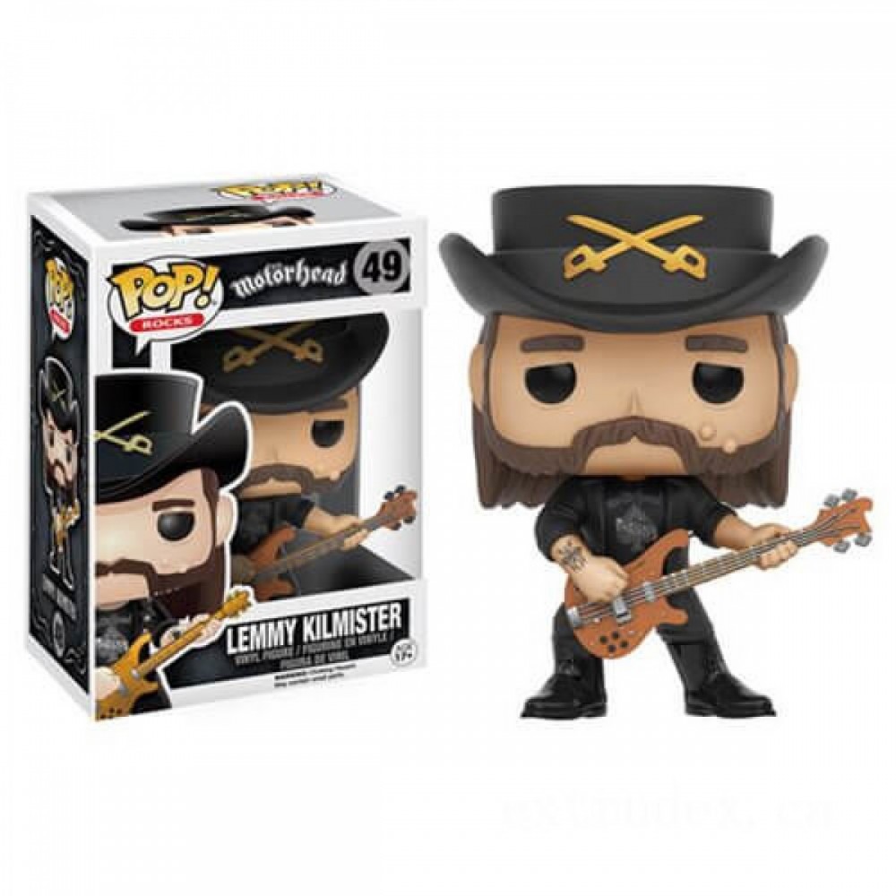 Lemmy Kilmister Funko Stand Out! Plastic