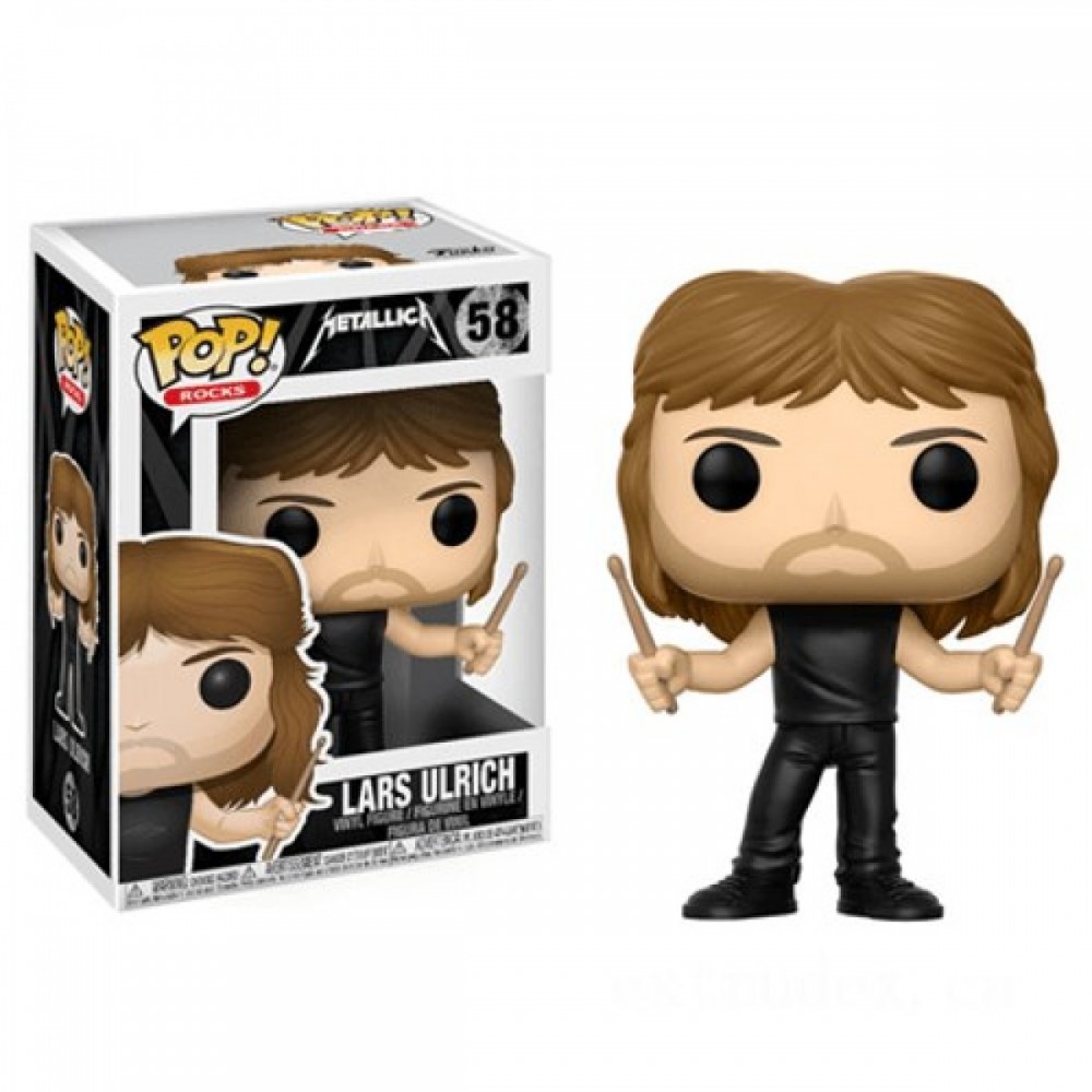 Metallica Lars Ulrich Funko Stand Out! Vinyl fabric