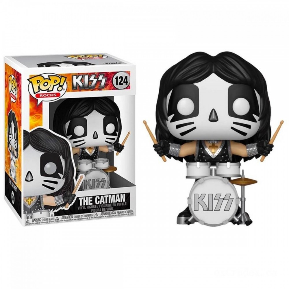 Stand out! Stones KISS Catman Funko Pop! Vinyl fabric