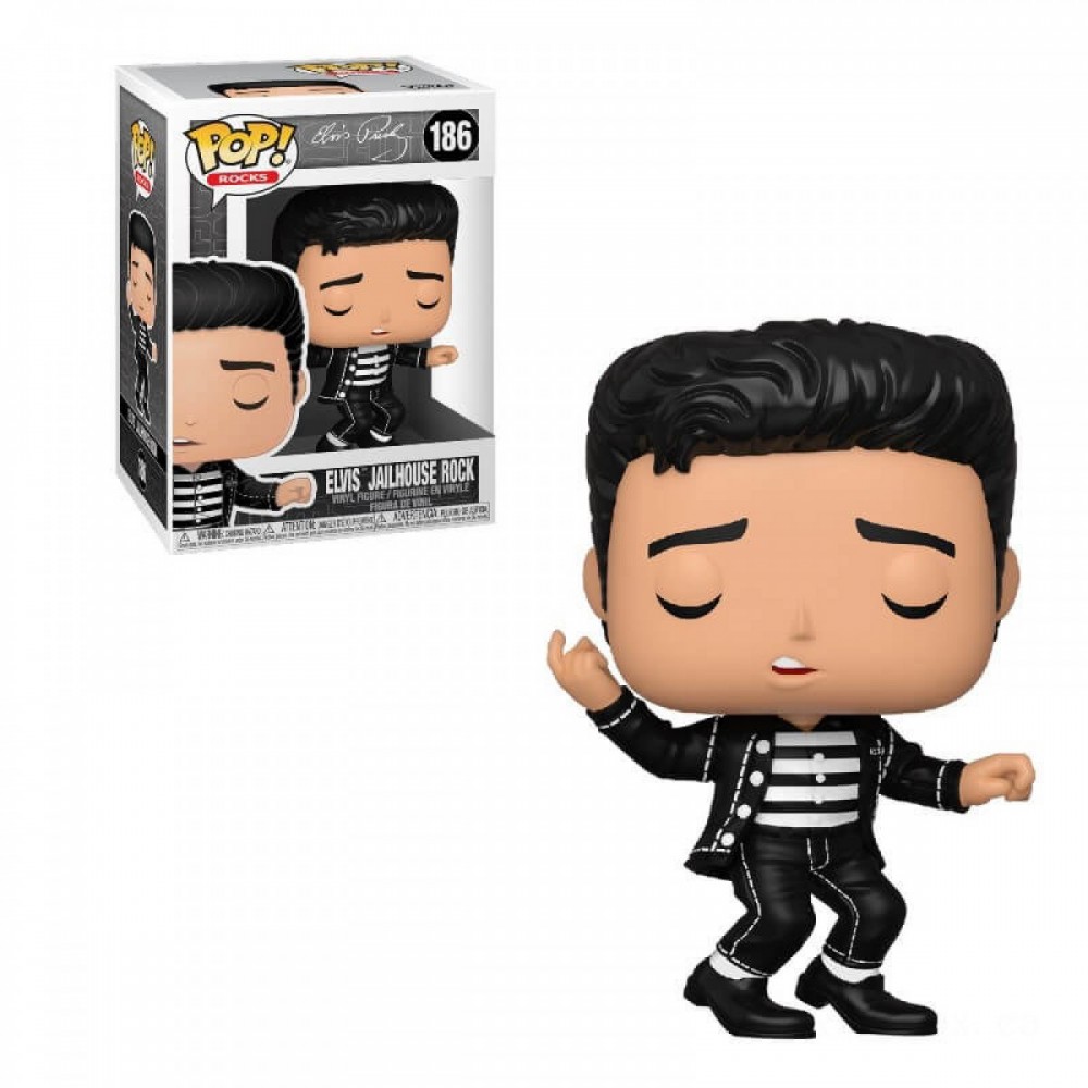 Stand Out Rocks Jailhouse Rock Elvis Presley Funko Stand Out! Vinyl fabric