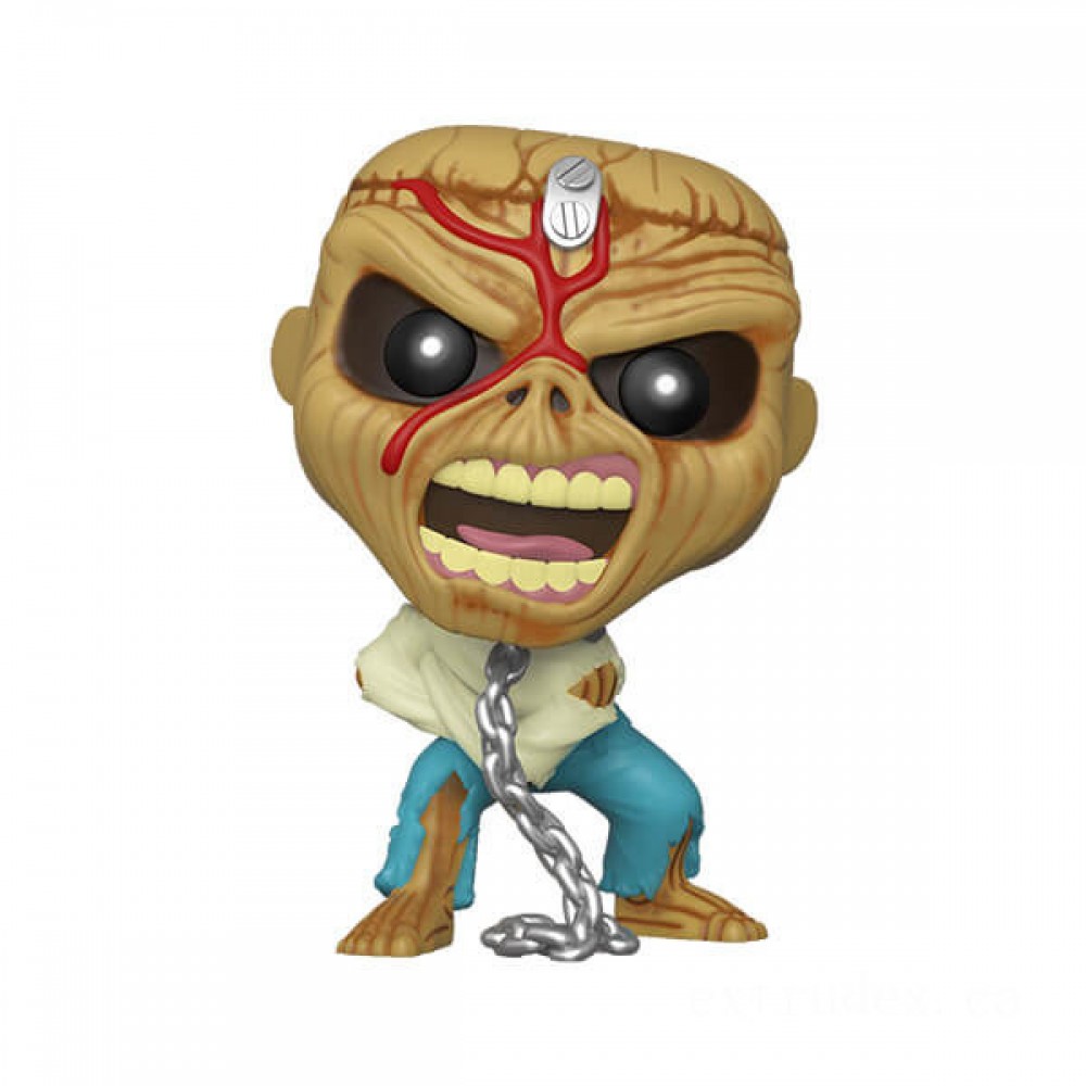 Stand out! Rocks Iron Maiden Eddie Item of Thoughts Version Funko Pop! Vinyl fabric