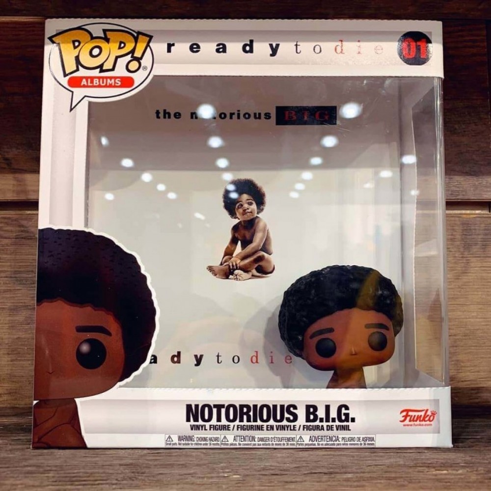 Pop! Stones Infamous B.I.G. along with Instance Funko Stand Out! Vinyl