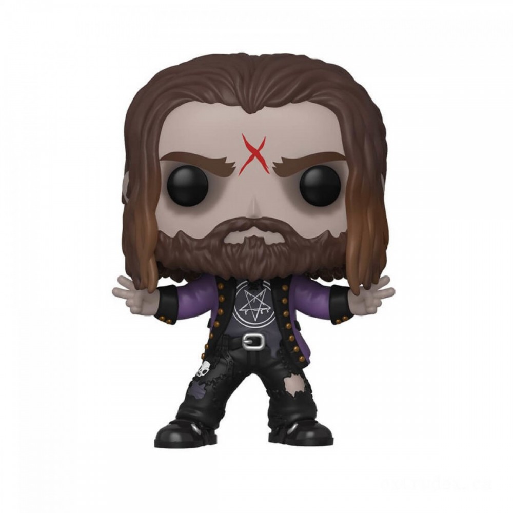 Stand out! Rocks Rob Zombie Funko Pop! Vinyl fabric