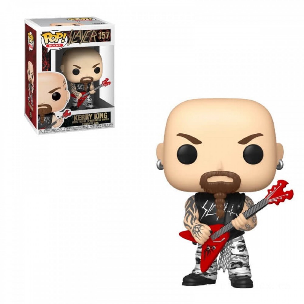 Stand out! Stones Killer Kerry King Funko Pop! Vinyl fabric