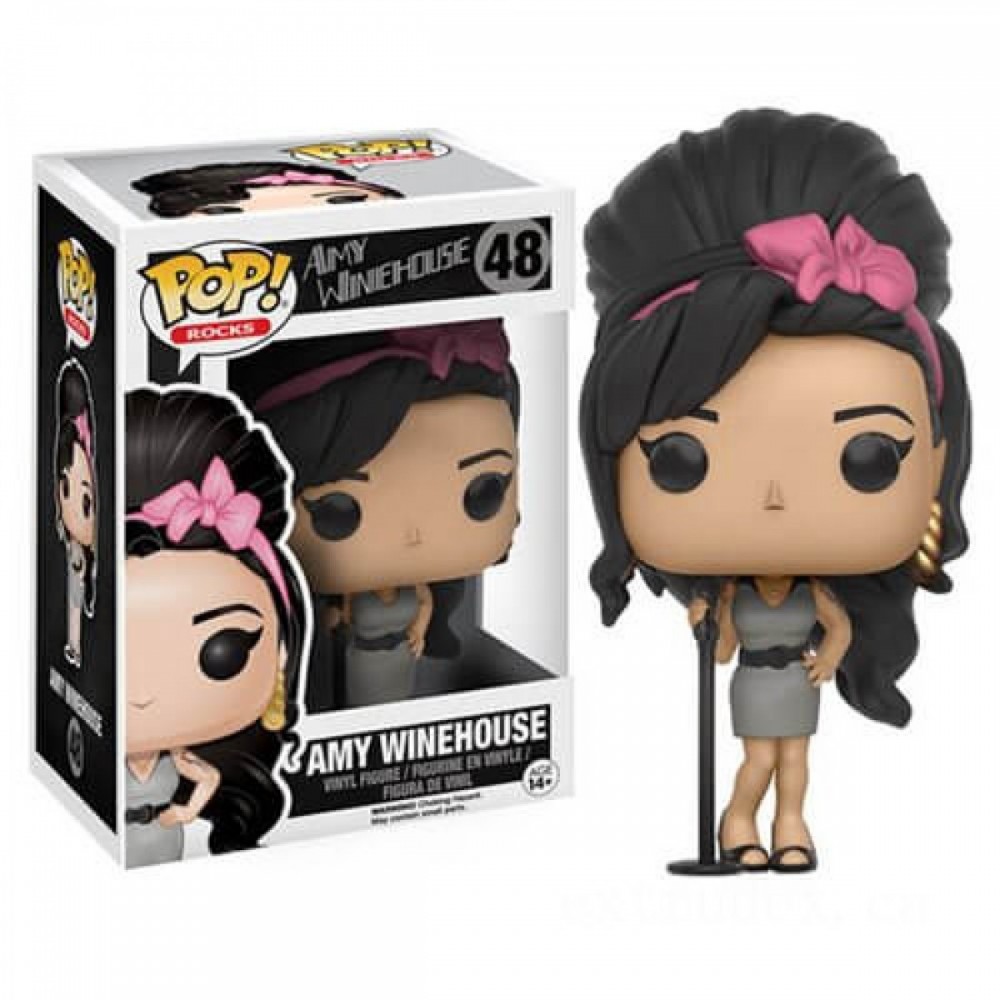 Hurry, Don't Miss Out! - Amy Winehouse Funko Stand Out! Plastic - Two-for-One:£7