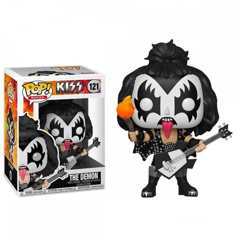 Pop! Rocks KISS The Satanic Force Funko Stand Out! Vinyl