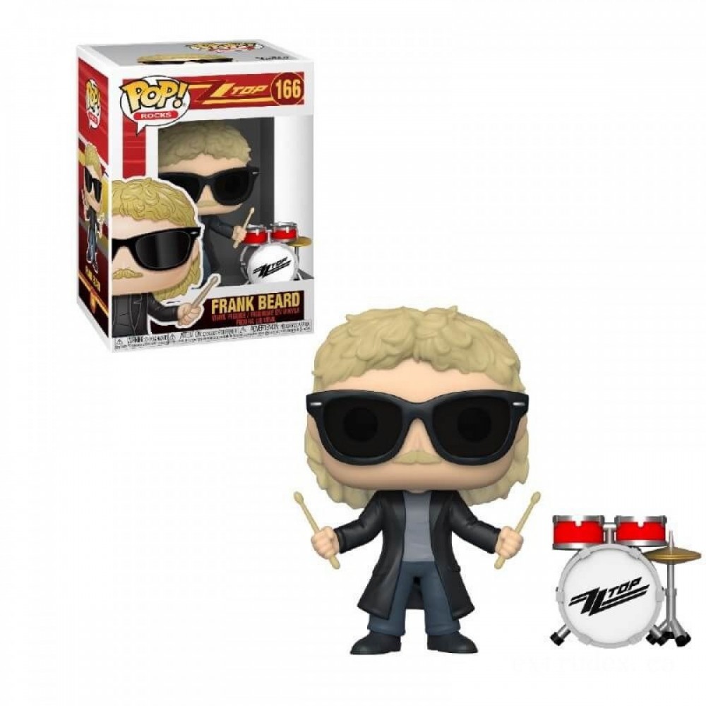 Stand out! Rocks ZZ Best Frank Beard Funko Stand Out! Vinyl fabric