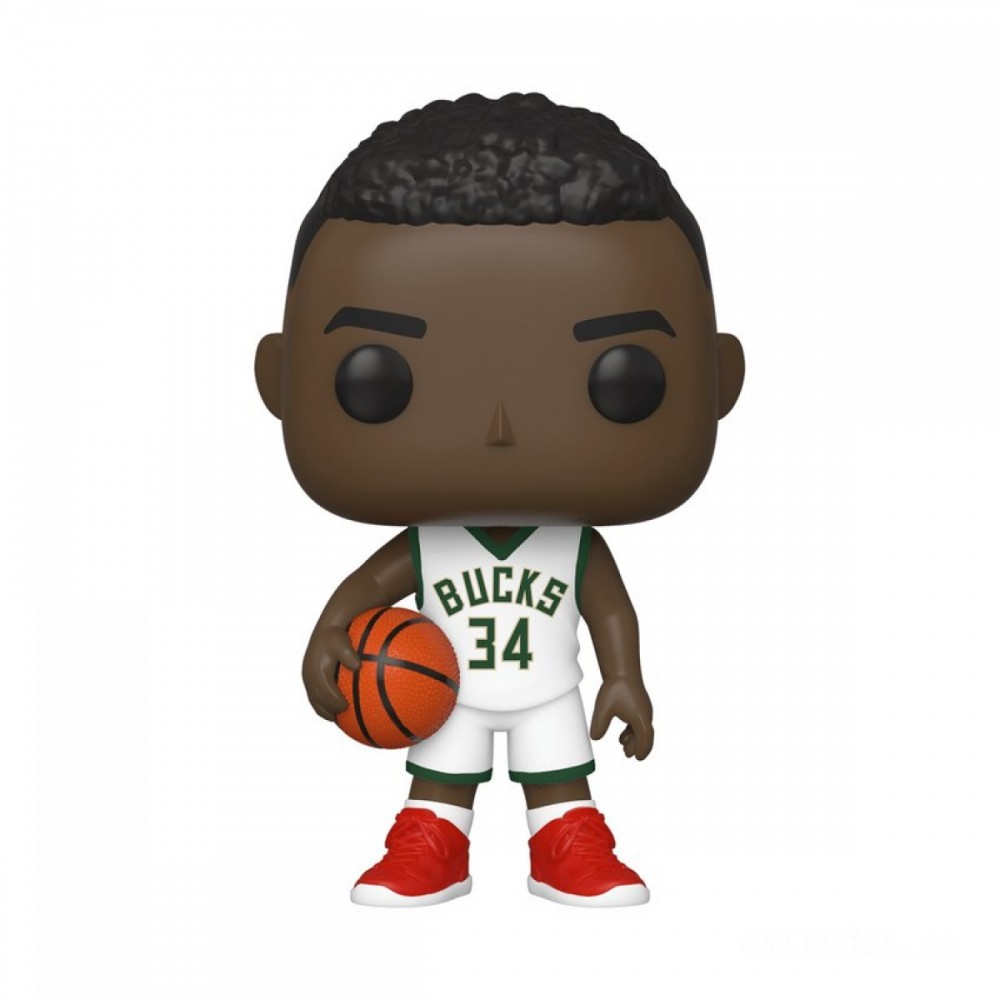 NBA Milwaukee Bucks Giannis Antetokounmpo Funko Pop! Plastic