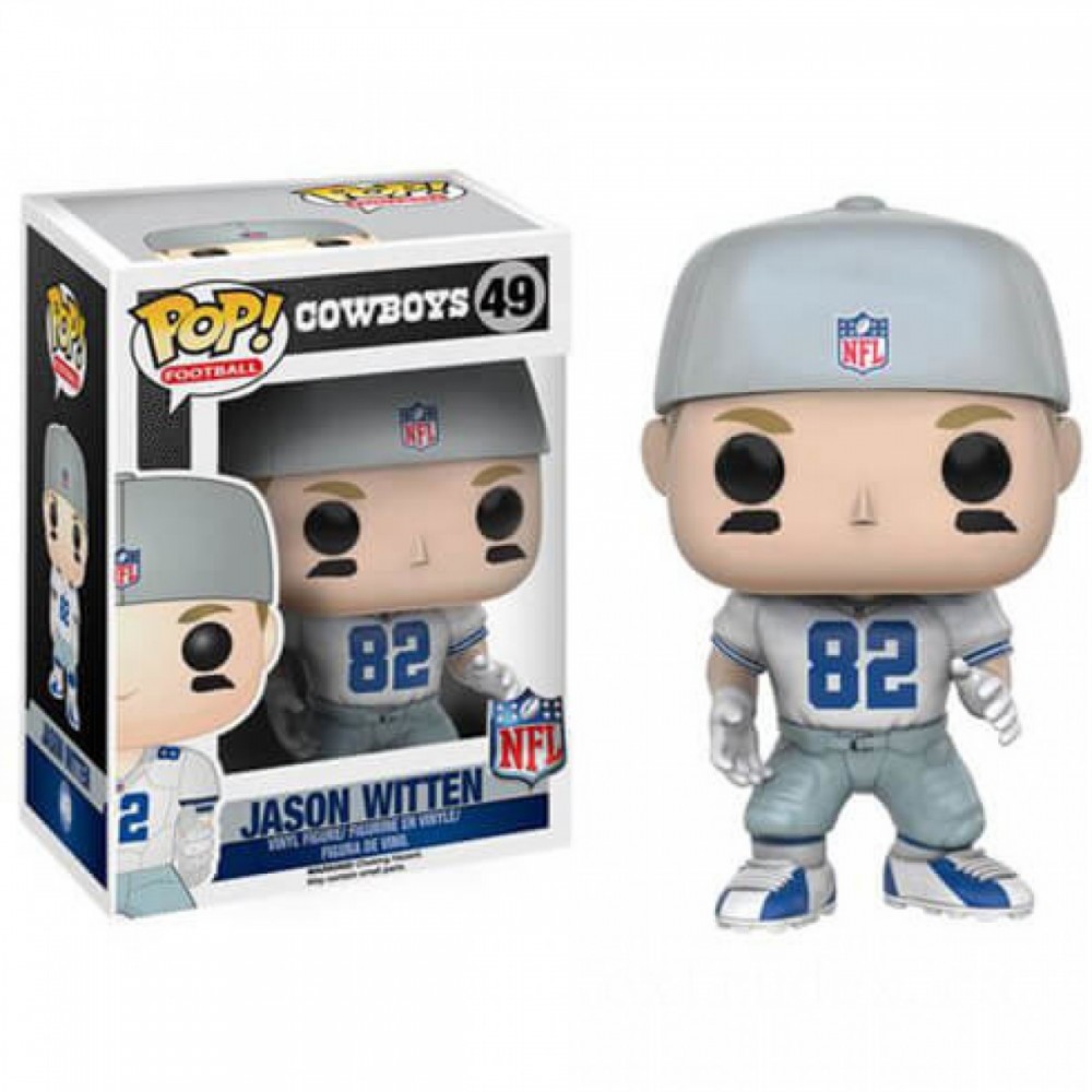 Spring Sale - NFL Jason Witten Wave 3 Funko Stand Out! Vinyl - Crazy Deal-O-Rama:£8