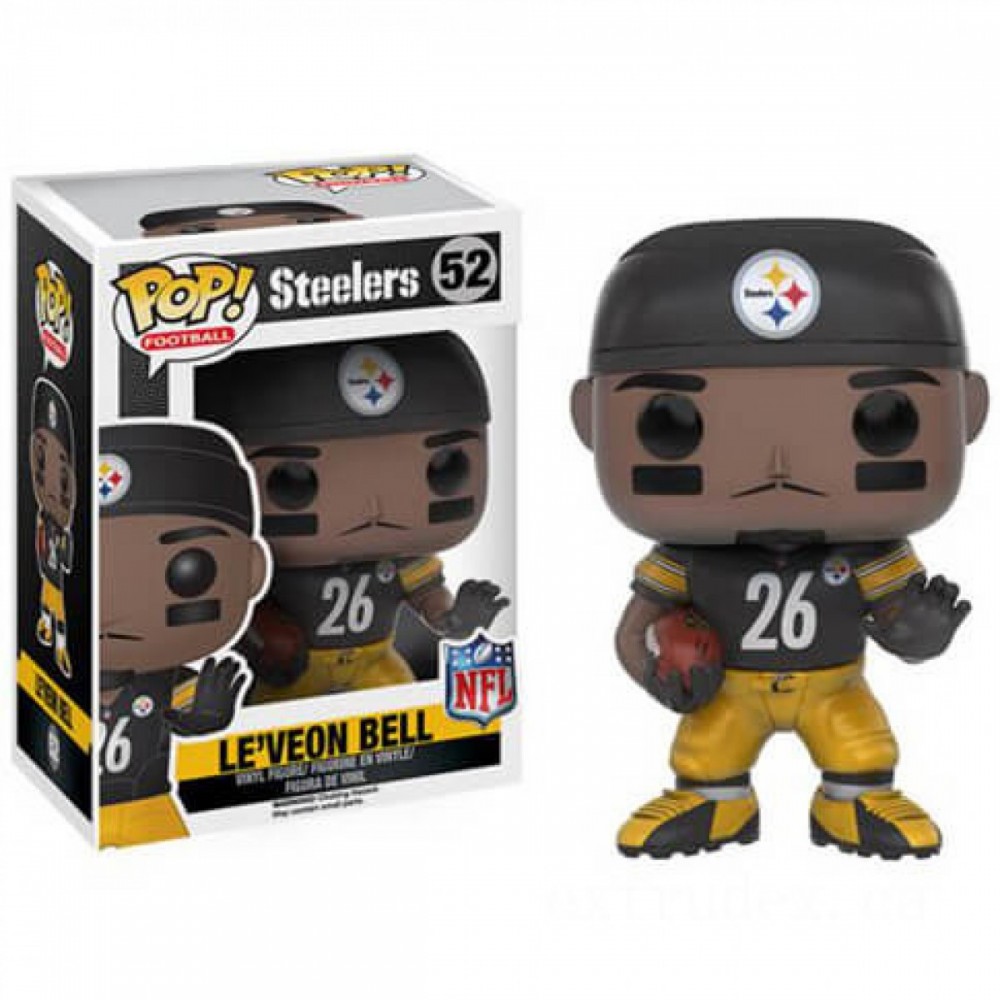 NFL Le'Veon Alarm Wave 3 Funko Stand Out! Vinyl fabric