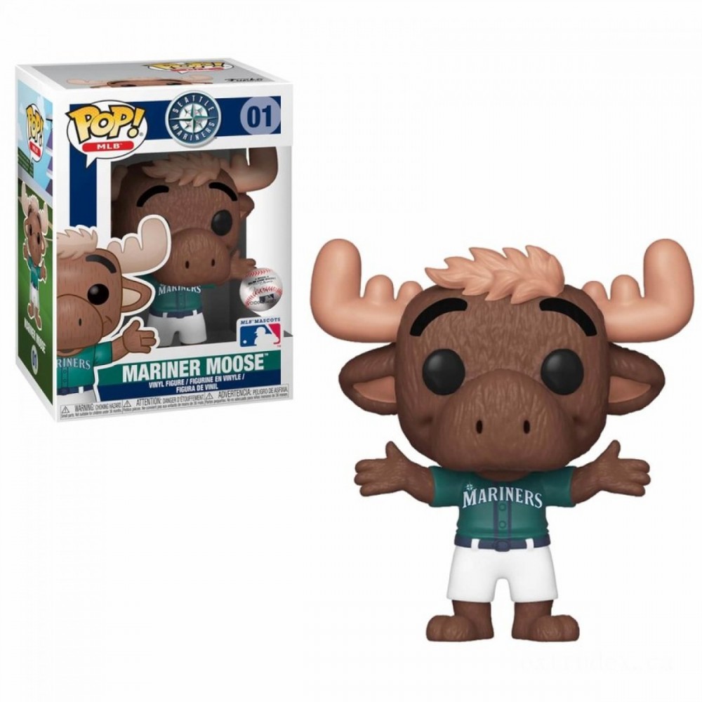 MLB Mariner Moose Funko Stand Out! Vinyl fabric