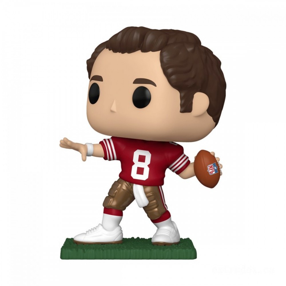Christmas Sale - NFL Legends Steve Young 49er Funko Stand Out! Vinyl - Virtual Value-Packed Variety Show:£8