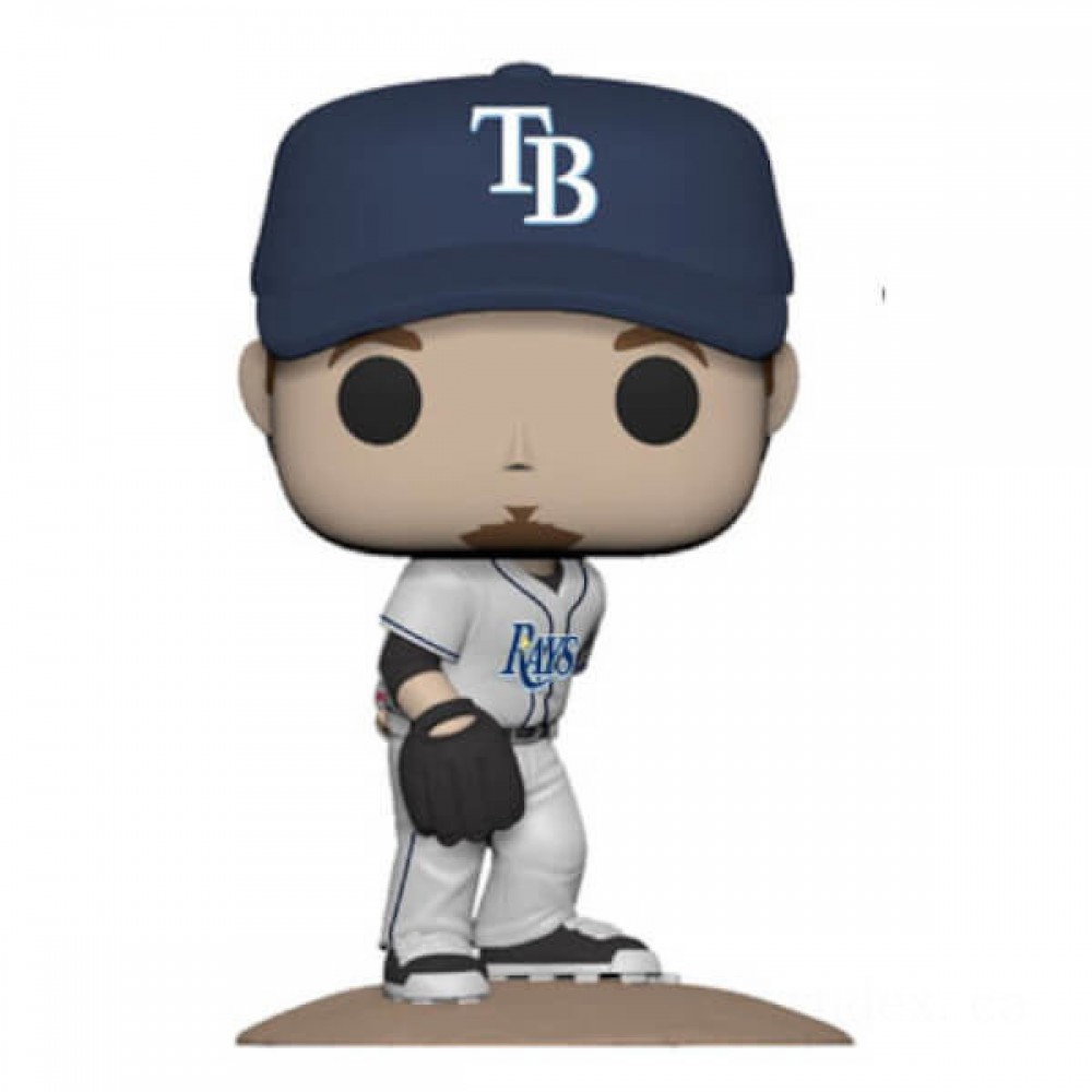 March Madness Sale - MLB Blake Snell Funko Pop! Vinyl fabric - Click and Collect Cash Cow:£8