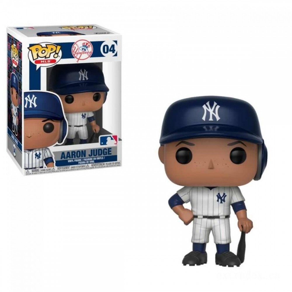 MLB Aaron Judge Funko Stand Out! Vinyl