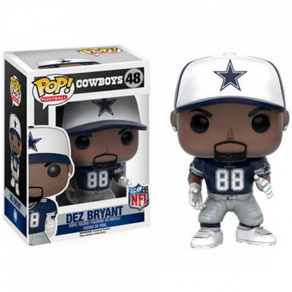 NFL Dez Bryant Surge 3 Funko Stand Out! Vinyl fabric