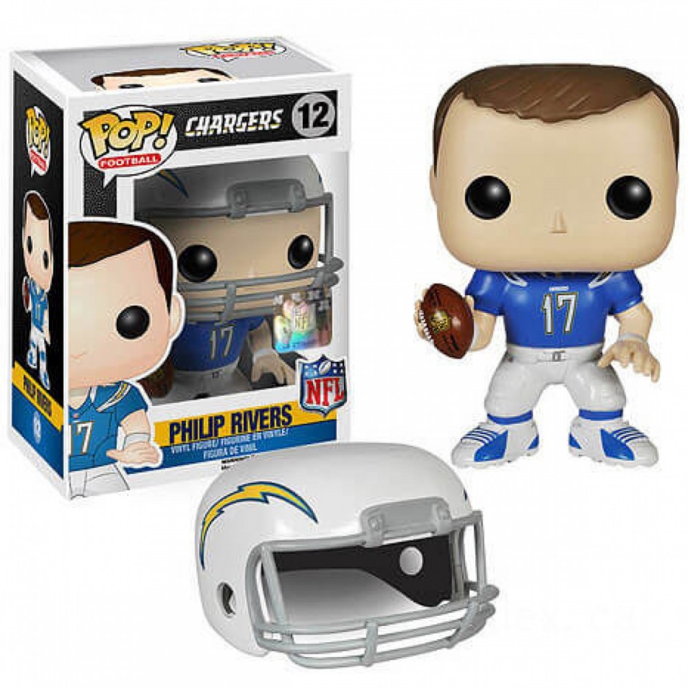Hurry, Don't Miss Out! - NFL Philip Rivers Wave 1 Funko Stand Out! Vinyl - Friends and Family Sale-A-Thon:£9