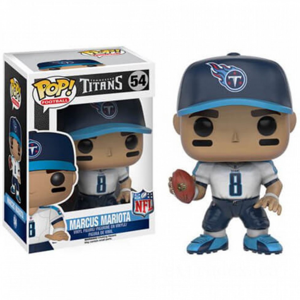Final Sale - NFL Marcus Mariota Wave 3 Funko Stand Out! Vinyl - Friends and Family Sale-A-Thon:£7