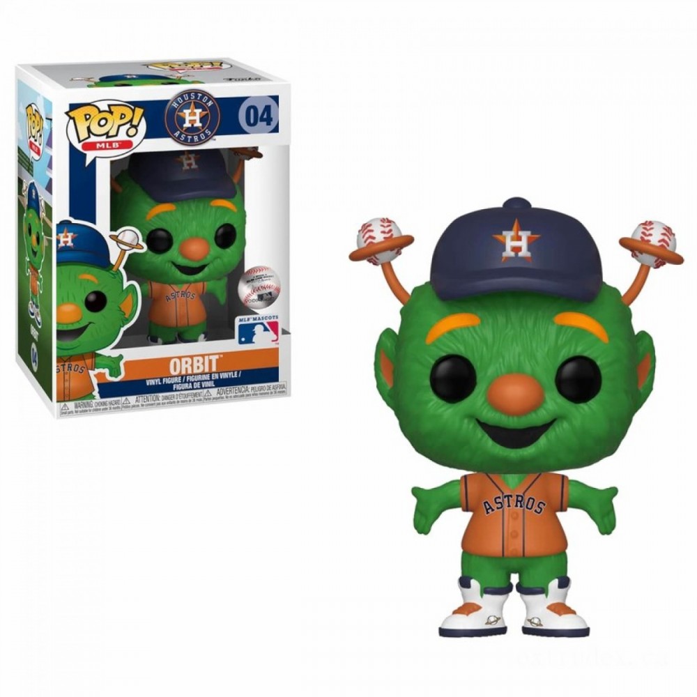 Presidents' Day Sale - MLB Houston ORBIT Funko Stand Out! Vinyl - President's Day Price Drop Party:£7