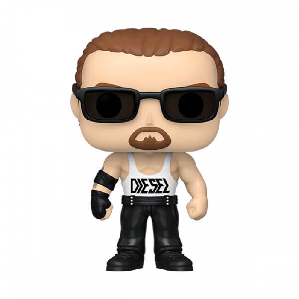 WWE Diesel-powered Funko Stand Out! Vinyl fabric