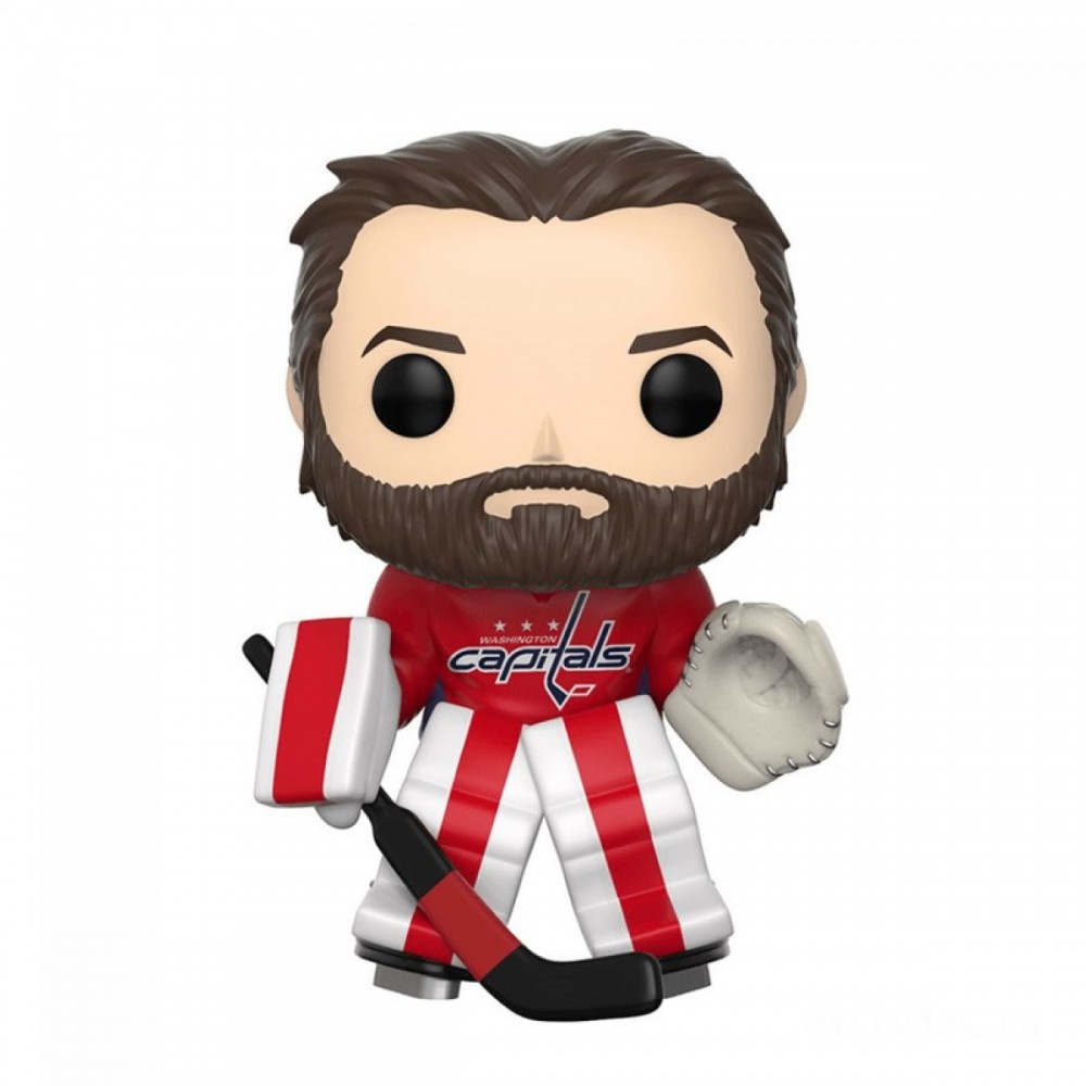 Stocking Stuffer Sale - NHL Braden Holtby Funko Stand Out! Plastic - Clearance Carnival:£8