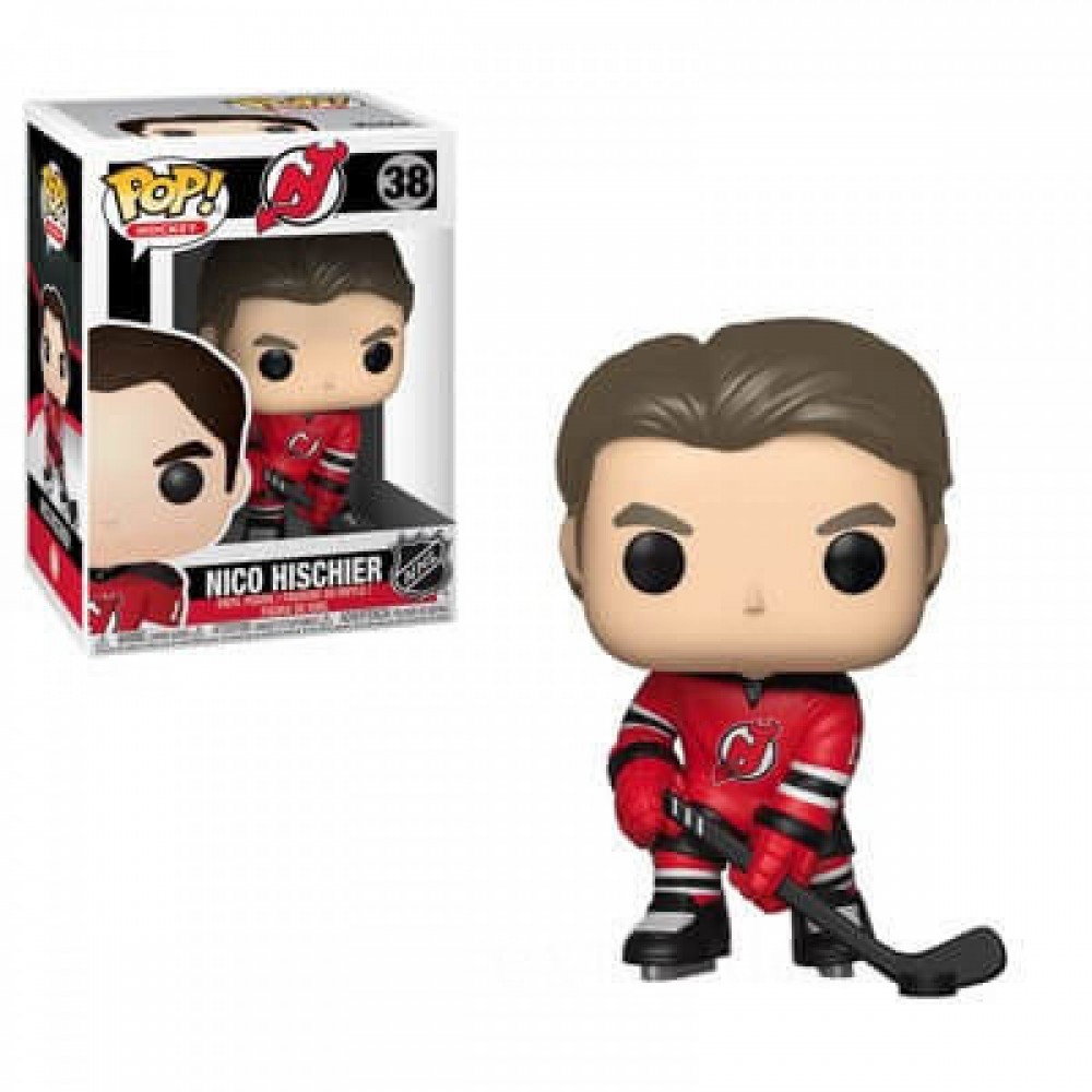 NHL Devils - Nico Hischier Funko Stand Out! Vinyl fabric