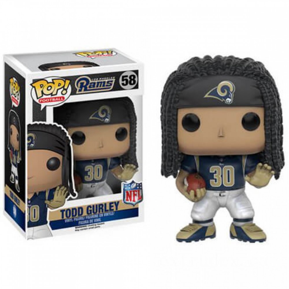 NFL Todd Gurley Surge 3 Funko Stand Out! Vinyl fabric