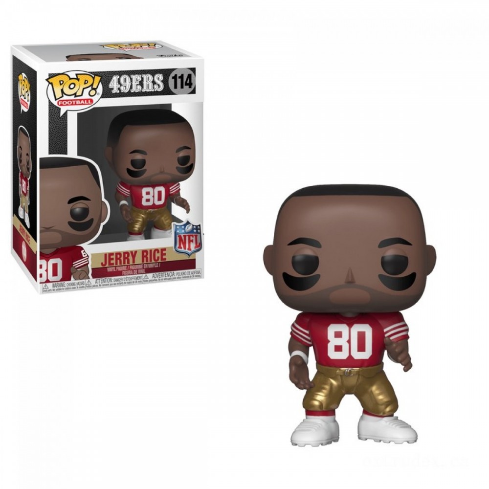 NFL Legends - Jerry Rice Funko Stand Out! Vinyl