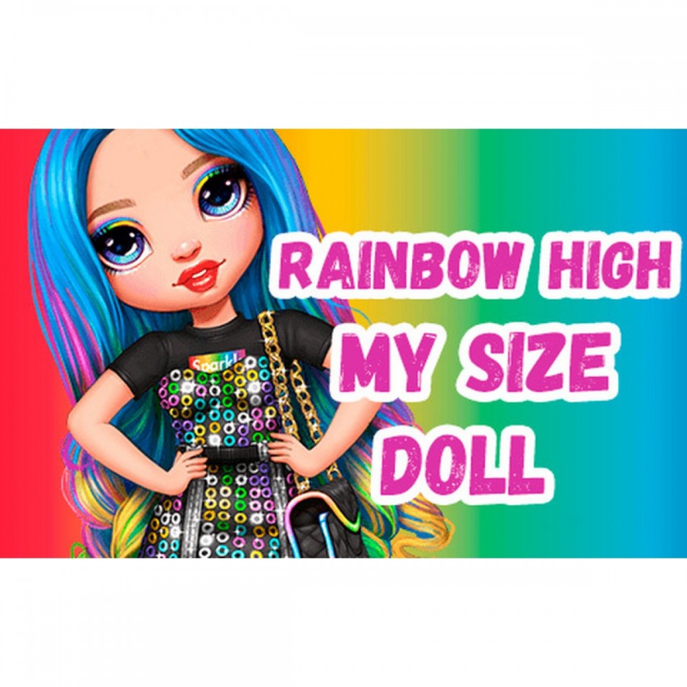 Independence Day Sale - Rainbow High My Measurements doll Amaya Raine - Value:£29