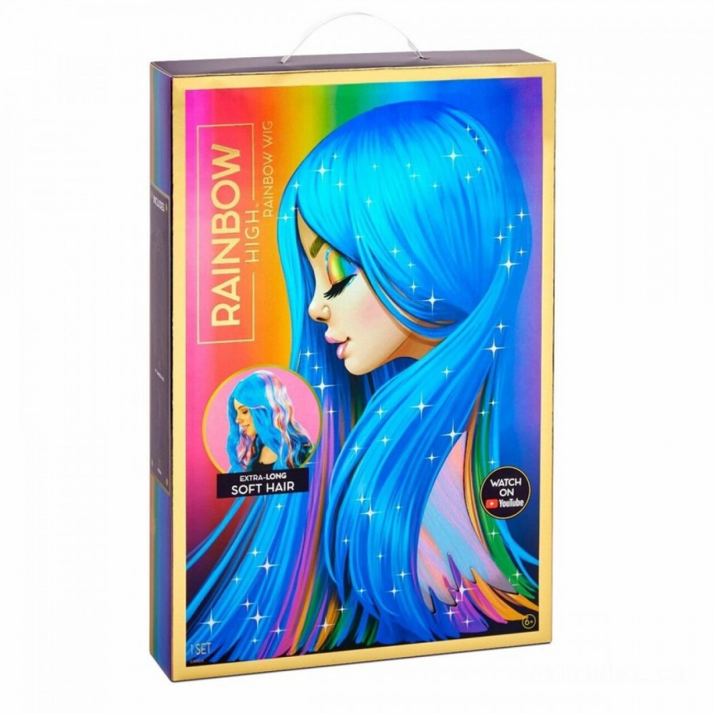 Doorbuster Sale - Rainbow High Amaya Raine Wig - Frenzy Fest:£29[lac8616ma]