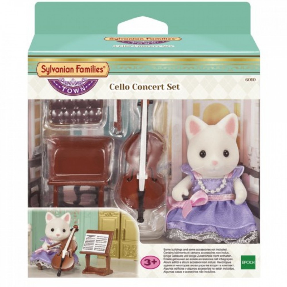 Winter Sale - Sylvanian Families Cello Performance Specify - Two-for-One Tuesday:£8